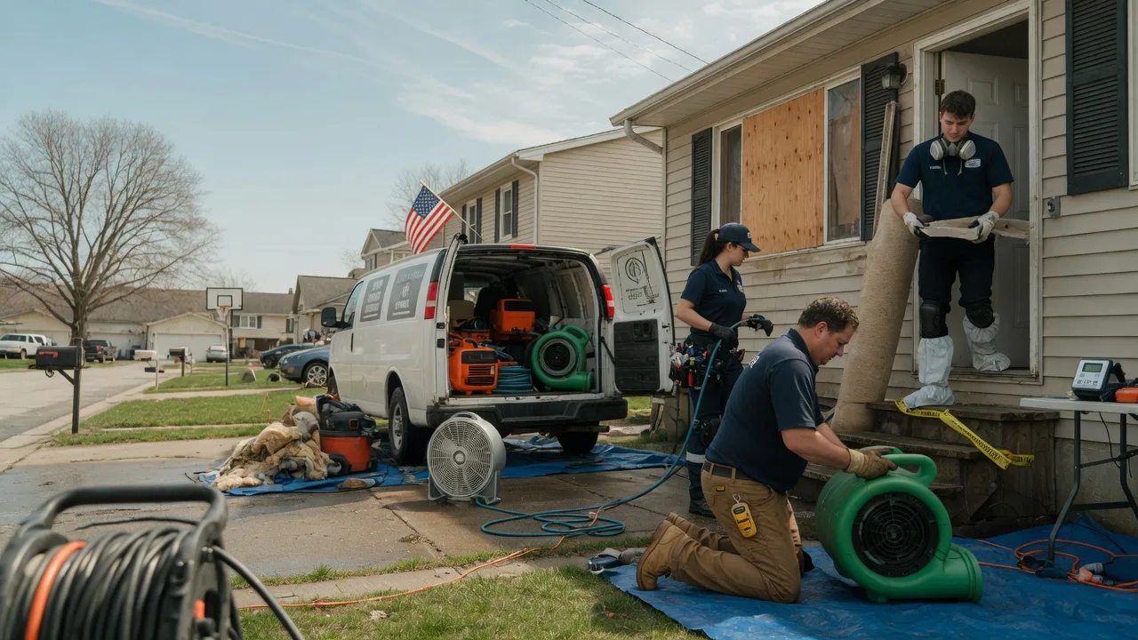 Water Damage Restoration in Tioga, WV near me